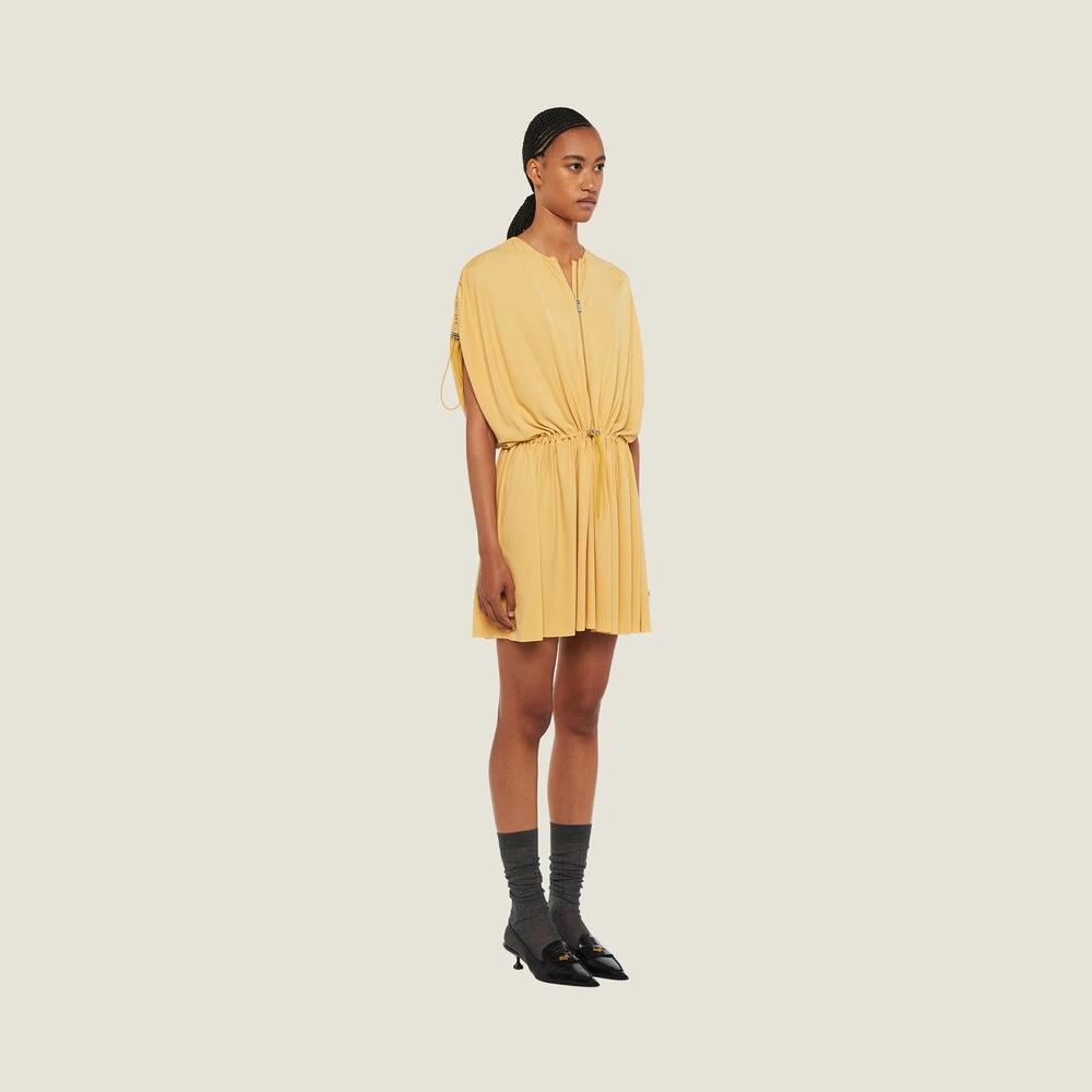 Miu Miu Organzine Mini-dress - Image 5
