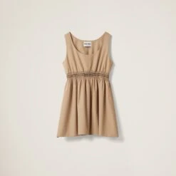 Miu Miu Poplin Mini-dress