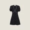 Miu Miu Crepe De Chine Mini-dress