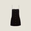 Miu Miu Velvet Short Dress