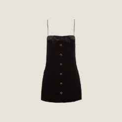 Miu Miu Velvet Short Dress