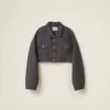 Miu Miu Wool Blouson Jacket