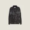 Miu Miu Black Denim Blouson Jacket