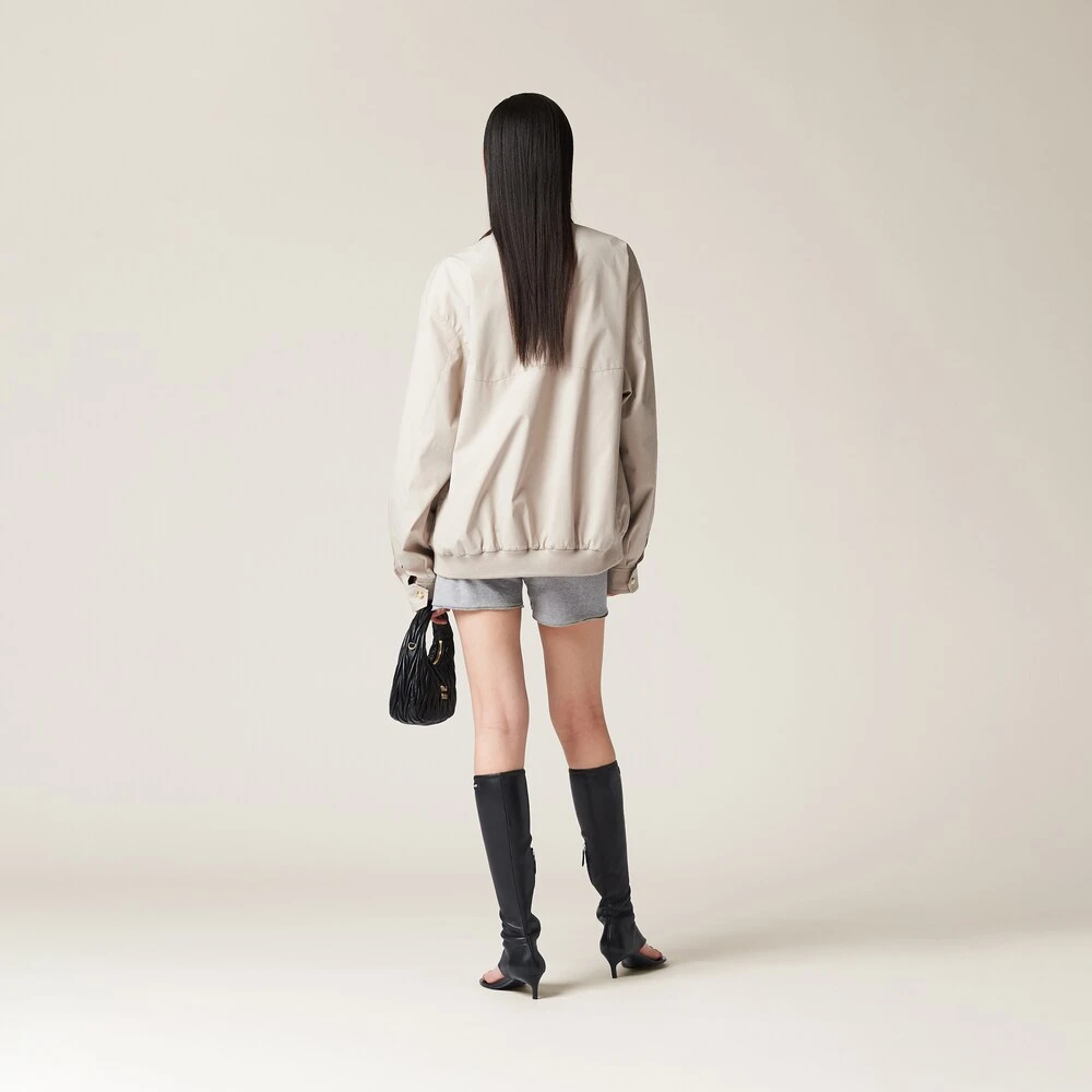 Miu Miu Panama Cotton Blouson Jacket - Image 3