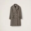 Miu Miu Double-breasted Bouclé Coat