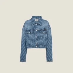 Miu Miu Denim Blouson Jacket