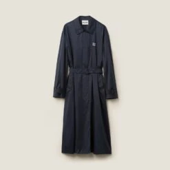 Miu Miu Technical Silk Coat