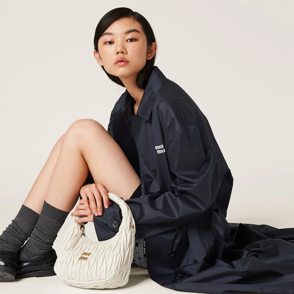 Miu Miu Technical Silk Coat - Image 5