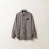 Miu Miu Gingham Check Blouson Jacket