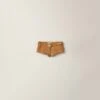 Miu Miu Suede Shorts