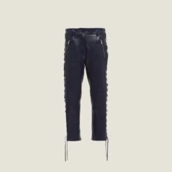 Miu Miu Laced Nappa Leather Pants