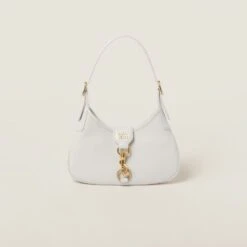 Miu Miu Madras Leather Hobo Bag
