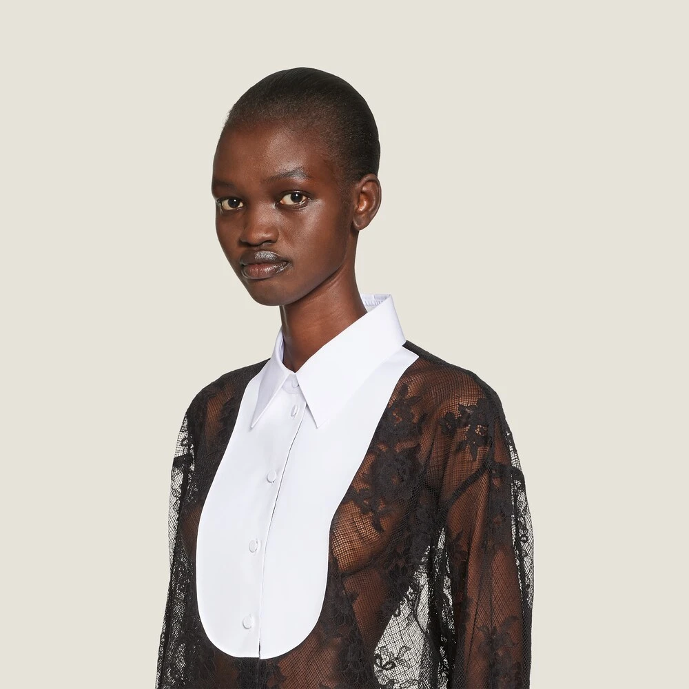 Miu Miu Lace Shirt - Image 4