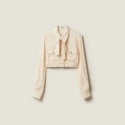 Miu Miu Crepe De Chine Blouse