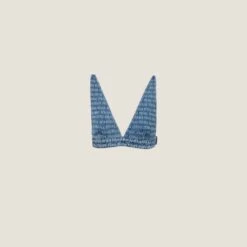 Miu Miu Denim Bralette Top