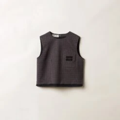 Miu Miu Gingham Check Top