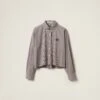 Miu Miu Gingham Check Poplin Shirt