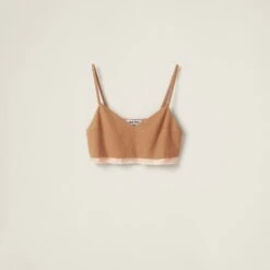 Miu Miu Camel Top