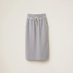 Miu Miu Cotton Fleece Skirt