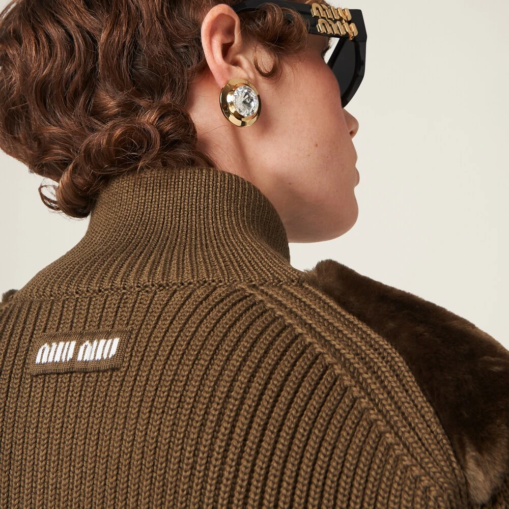 Miu Miu Wool Knit Cardigan - Image 5