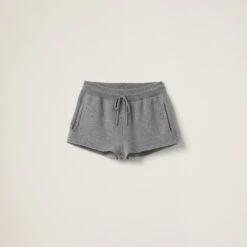 Miu Miu Wool And Cashmere Shorts