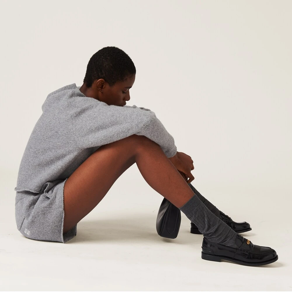 Miu Miu Wool And Cashmere Shorts - Image 5