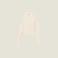 Miu Miu Crew-neck Cashmere Sweater