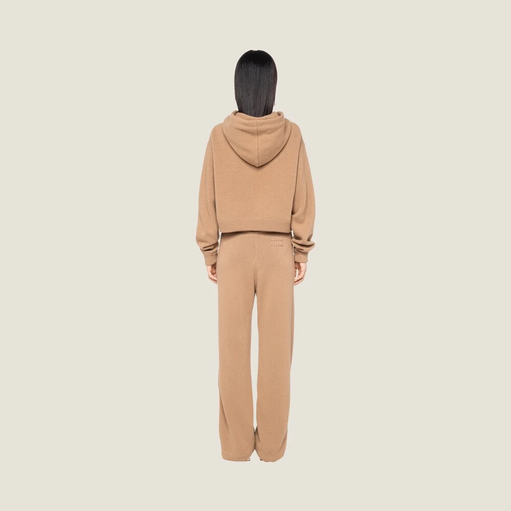 Miu Miu Wool And Cashmere Hoodie - Image 3