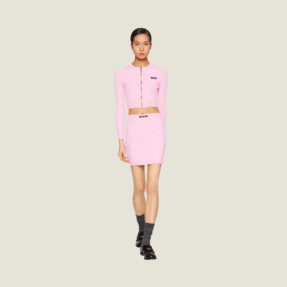 Miu Miu Viscose Miniskirt - Image 2