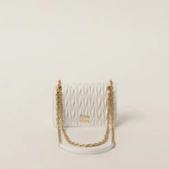Miu Miu Matelassé Nappa Leather Mini-bag