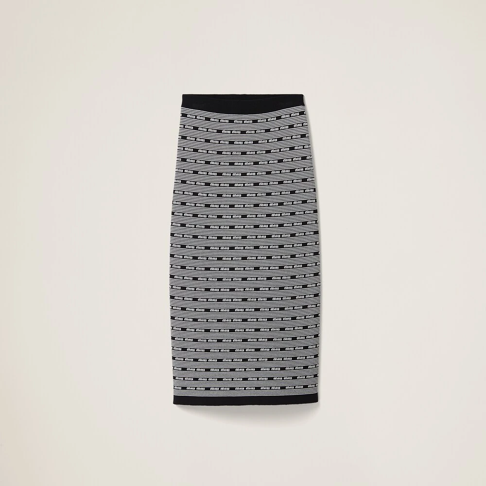 Miu Miu Viscose Skirt