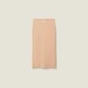 Miu Miu Stretch Jersey Skirt
