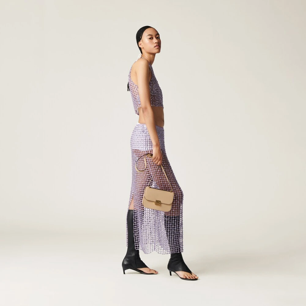 Miu Miu Leather Shoulder Bag - Image 2