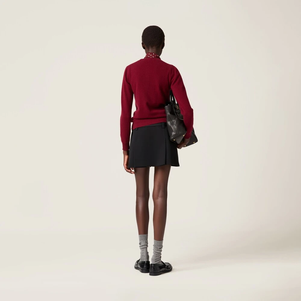 Miu Miu Grain De Poudre Miniskirt - Image 3