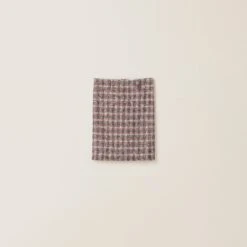 Miu Miu Checked Skirt