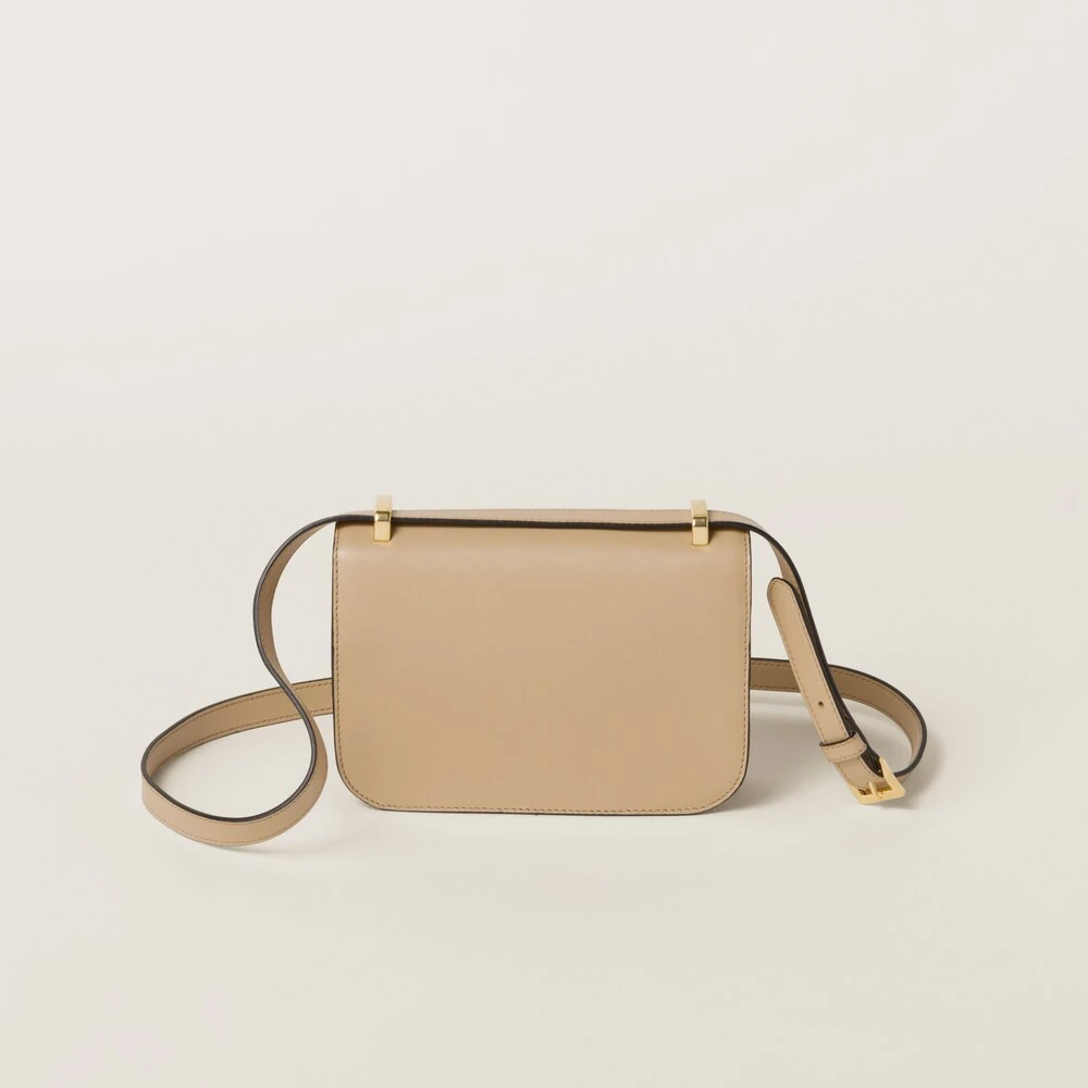 Miu Miu Leather Shoulder Bag - Image 4