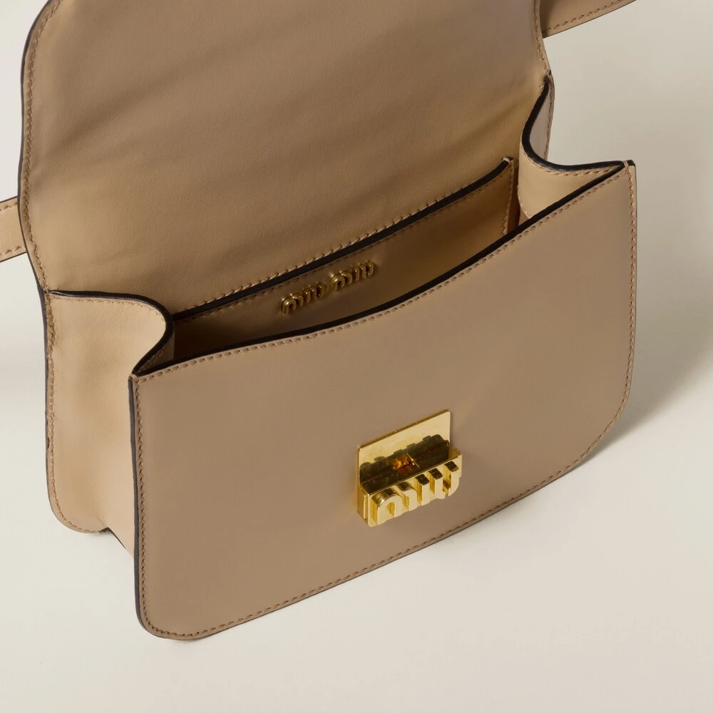 Miu Miu Leather Shoulder Bag - Image 6