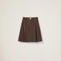 Miu Miu Panama Cotton Skirt