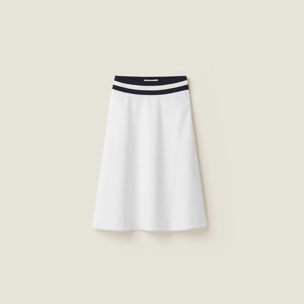 Miu Miu Piqué Skirt