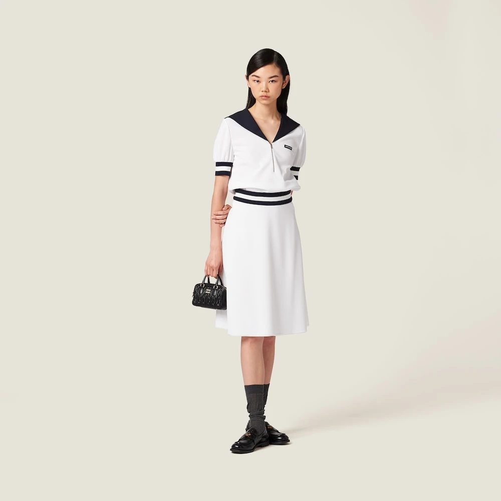 Miu Miu Piqué Skirt - Image 2