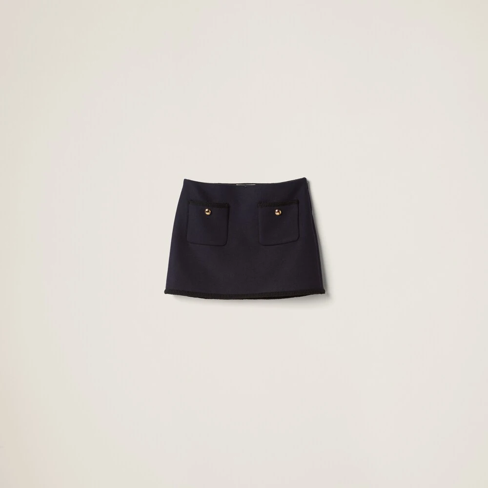 Miu Miu Cloth Miniskirt
