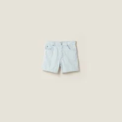 Miu Miu Denim Bermudas