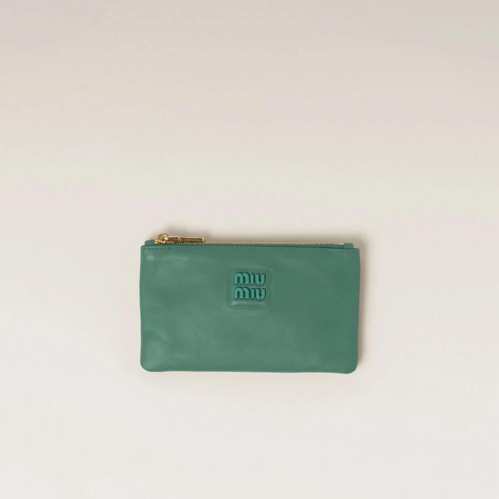 Miu Miu Leather Envelope Pouch