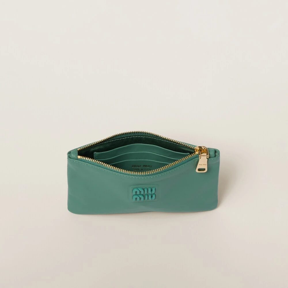 Miu Miu Leather Envelope Pouch - Image 2