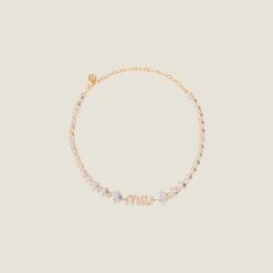 Miu Miu Crystal Necklace