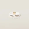 Miu Miu Plexiglas And Metal Bracelet