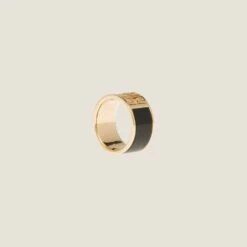 Miu Miu Enameled Metal Ring