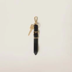 Miu Miu Leather Key Ring
