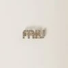 Miu Miu Hair Clip With Crystals