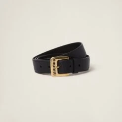 Miu Miu Nappa Leather Belt